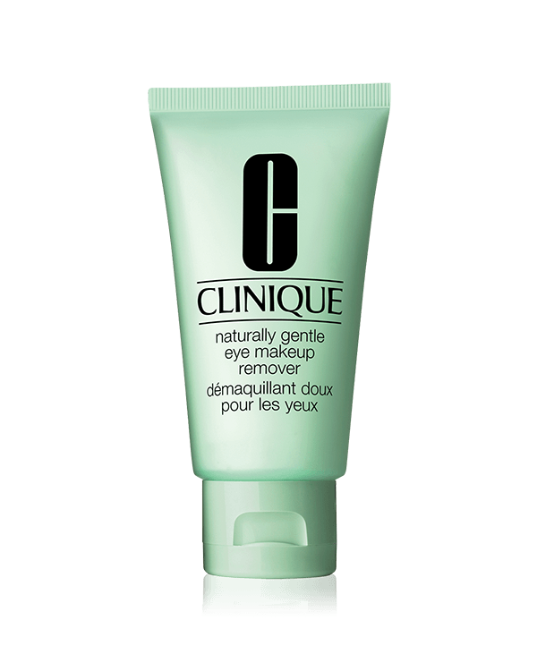 Naturally Gentle Eye Makeup Remover, Clinique&#039;s gentlest eye makeup remover. Beroliger huden mens den løser opp makeup. Alle hudtyper.